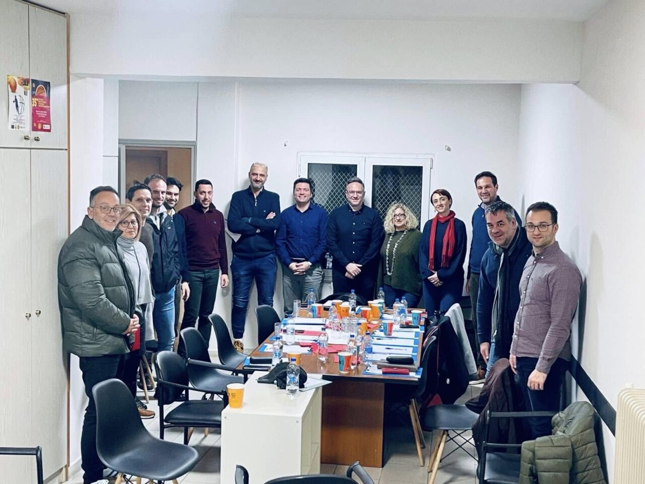 Επίσκεψη κλιμακίου της Ε.Ο.Κ στα γραφεία της Ε.ΚΑ.Σ.ΔΥ.Μ.
